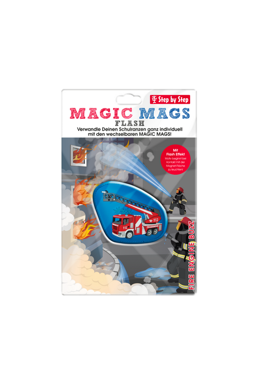Step by Step Magnetic Motive Accessories FLASH Fire Engine Buzz