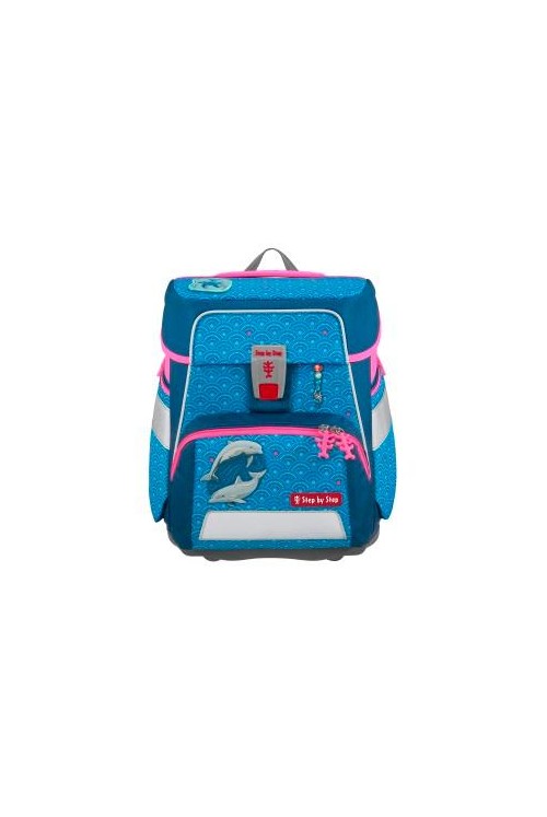 School backpack set Step by Step Space 5 pieces Dolphin Pippa