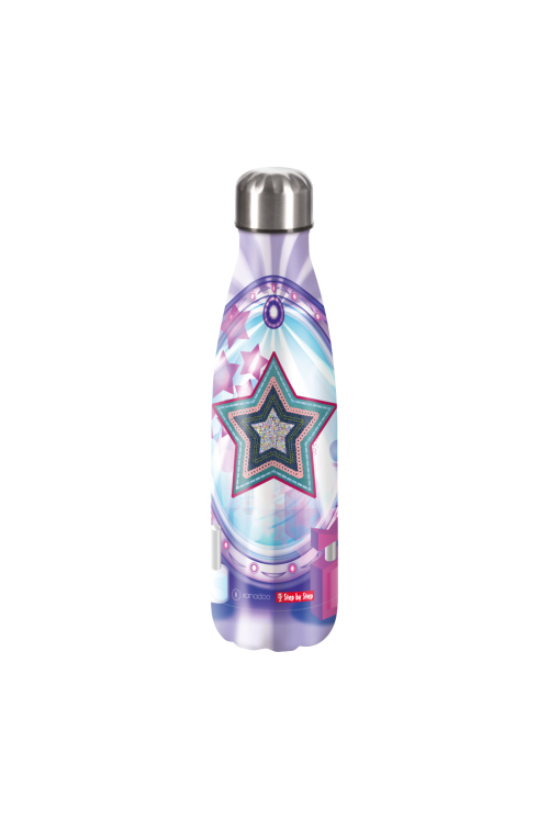 Step by Step drinking bottle stainless steel Glamour Star Astra