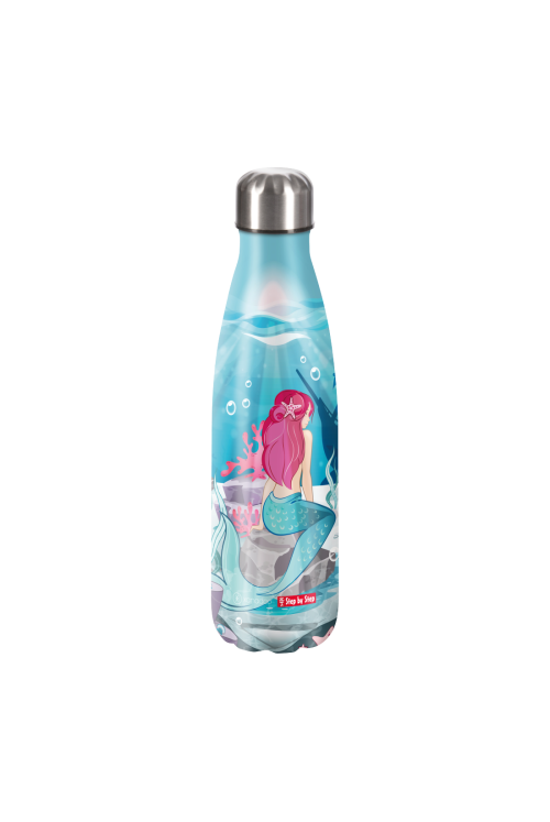 Step by Step drinking bottle stainless steel Mermaid Bella