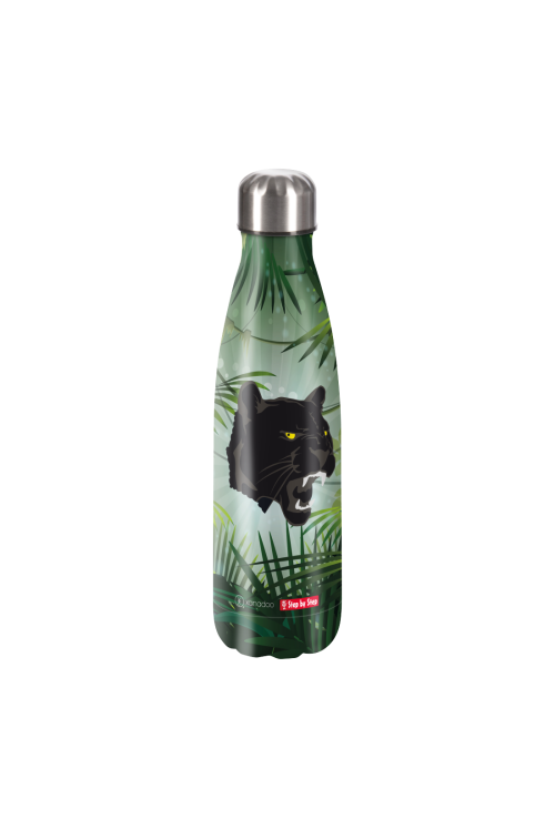 Step by Step drinking bottle stainless steel Wild Cat Chiko