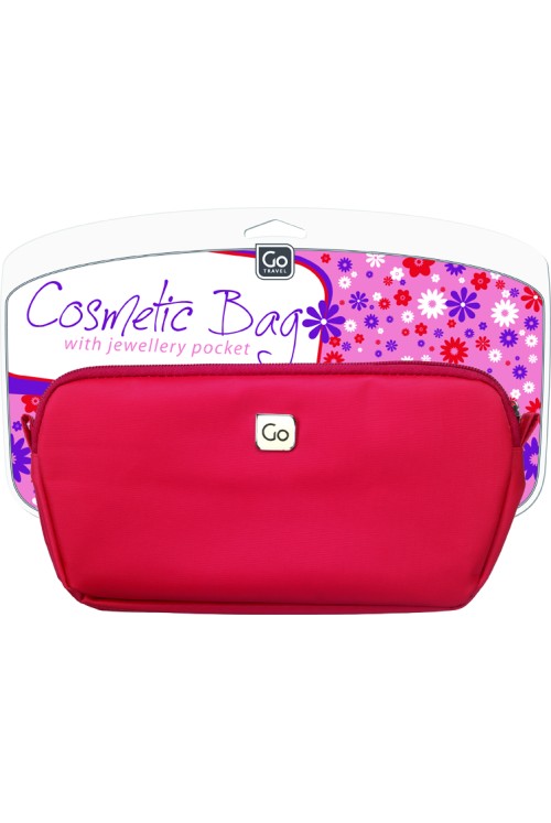 Go Travel cosmetic bag with jewelery compartment