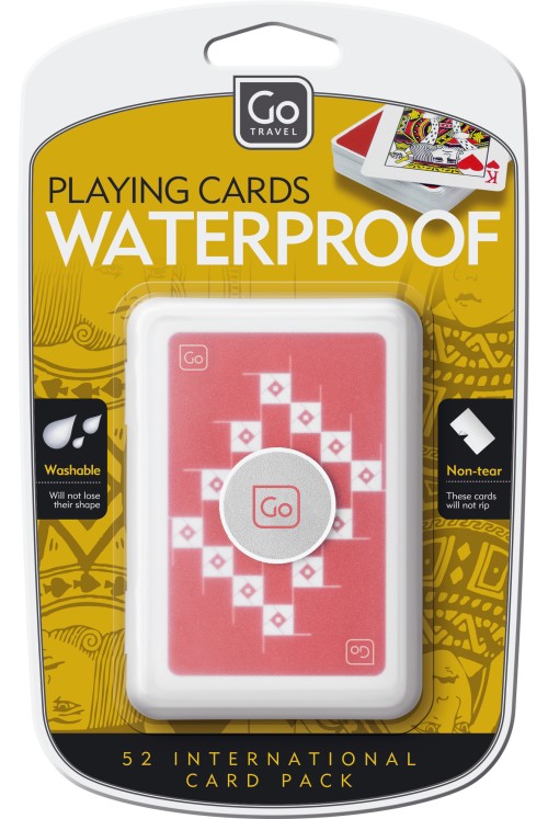 Go Travel waterproof and tear-resistant playing cards