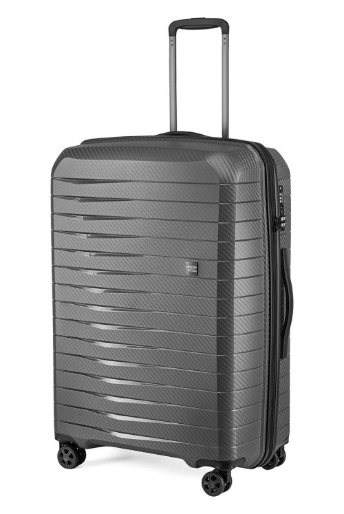 Suitcase L AIRBOX AZ18 74cm 4 wheel Metallic Grey