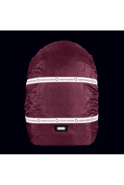 Coocazoo rain and safety cover for backpacks Berry