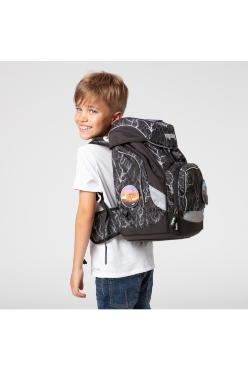 ergobag pack single school backpack Super ReflektBär
