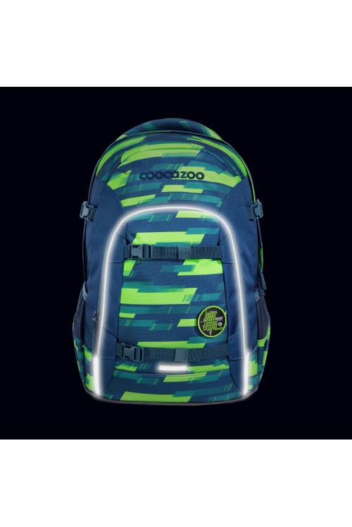 School backpack Coocazoo Joker Lime Stripe
