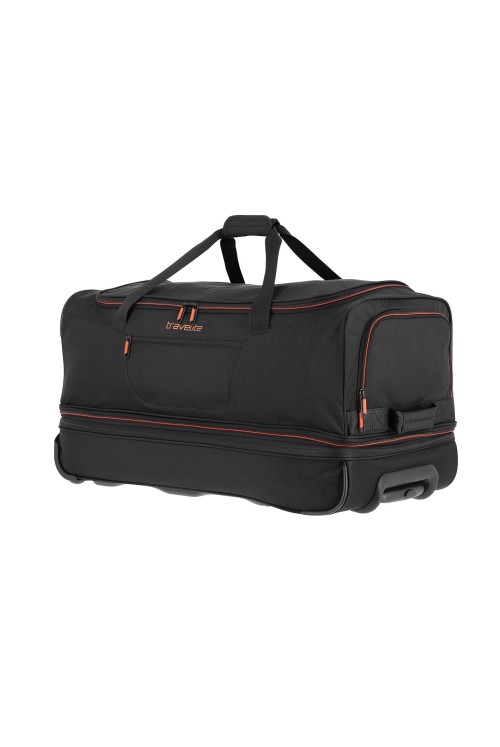 Travelite Basic large travel bag L with 2 wheels expandable double decker