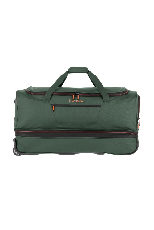 Travelite Basic grosse Reisetasche L mit 2 Rollen erweiterbar Doppeldecker
