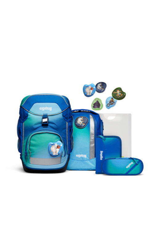 ergobag pack school backpack set DschungelfieBär