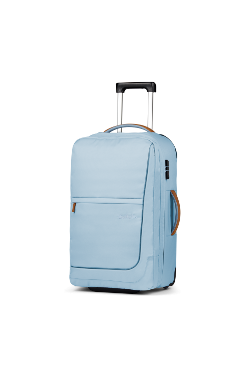 Travel bag Medium Satch Flow M 2 wheels 65 cm Pure Ice Blue