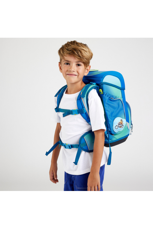 ergobag cubo school backpack set 5 pieces DschungelfieBär