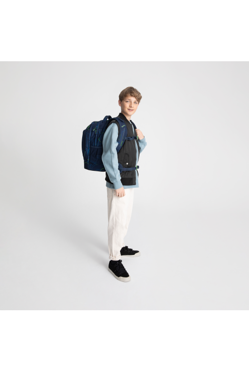 Satch school backpack Pack Blue Tech Swap