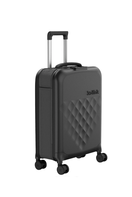 Koffer Handgepäck faltbar Rollink Vega360 4 Rad 55cm schwarz