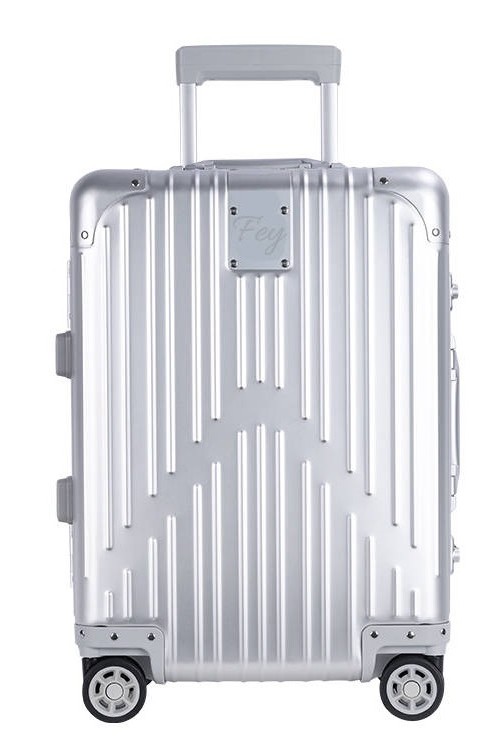 Aluminum suitcase Fey Quant M 71cm Medium