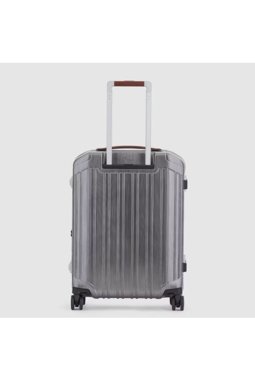 Hand luggage with outer compartment Piquadro PQ-Light M 55cm S