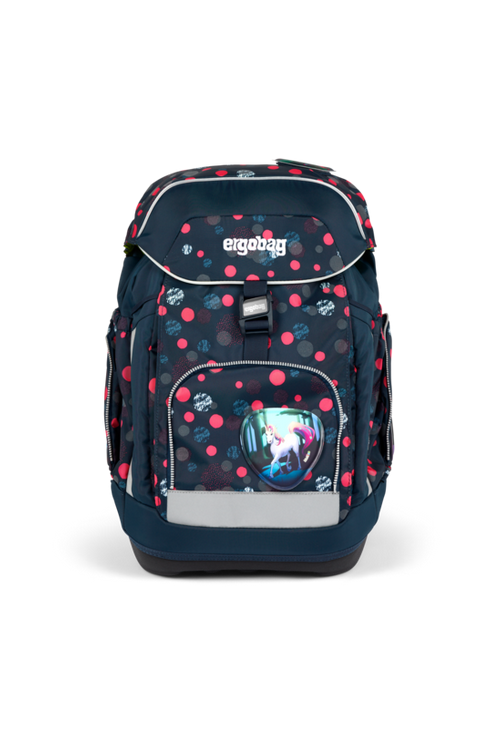 ergobag maxi school backpack set 6 pieces PhantBärsiewelt Glow