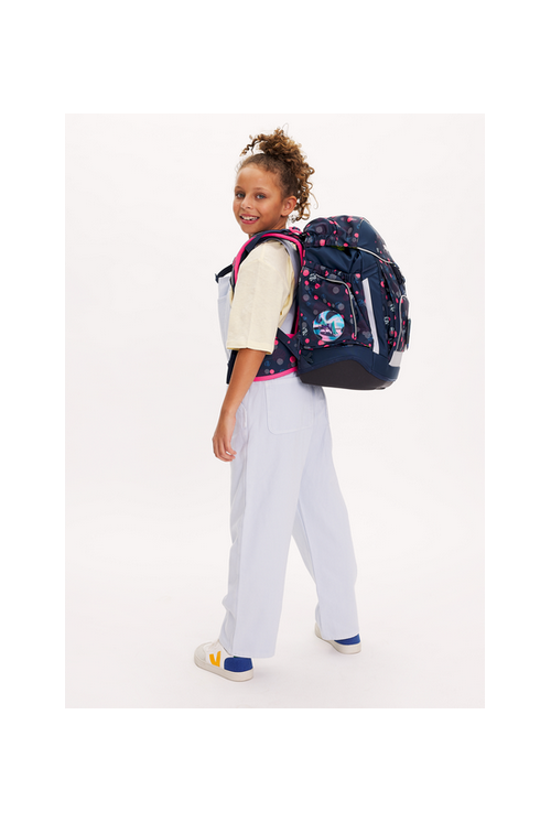 ergobag maxi school backpack set 6 pieces PhantBärsiewelt Glow
