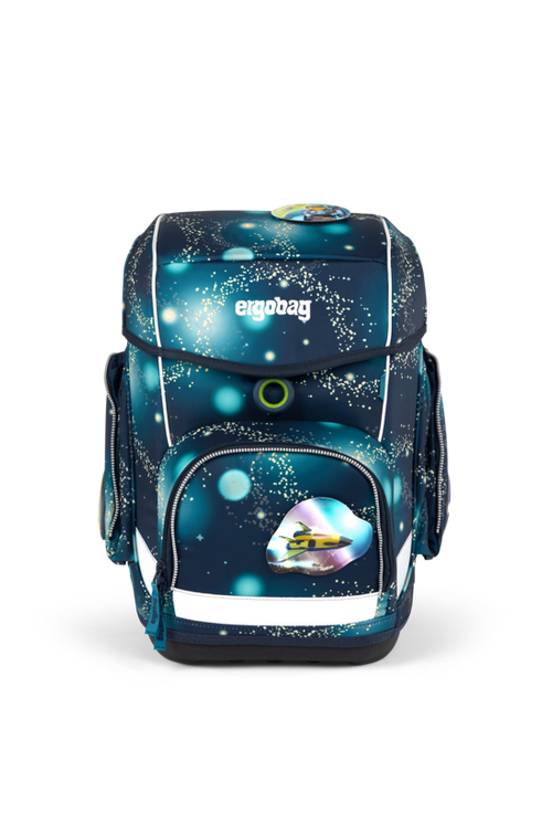 ergobag cubo school backpack set RaumfahrBär Glow