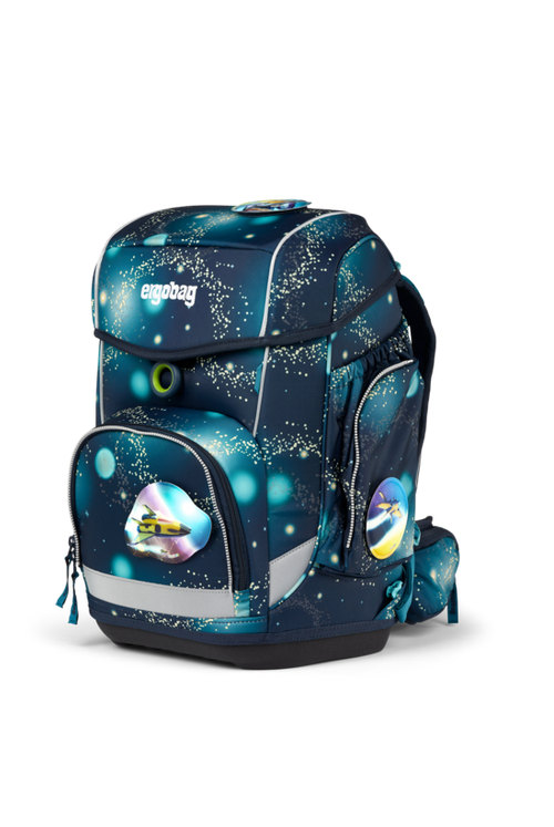 ergobag cubo school backpack set RaumfahrBär Glow
