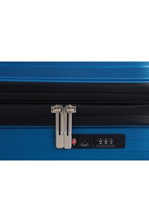 Suitcase Unlimit Fey 75cm expandable 4 wheels Petrol