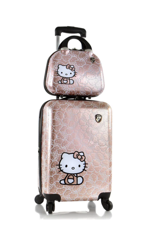 Heys Hello Kitty Set Handgepäck und Beauty Case rose