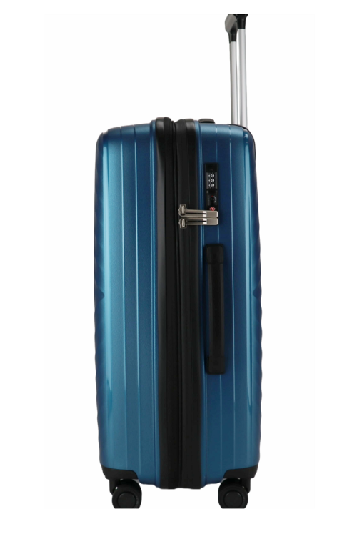 Koffer Handgepäck Unlimit Fey 55cm erweiterbar 4 Rad Petrol