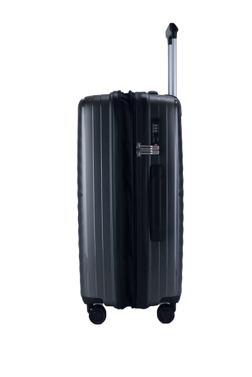 Koffer Unlimit Fey 65cm erweiterbar 4 Rollen Charcoal