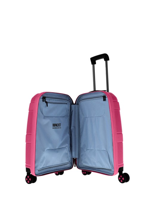 Hand luggage Impackt IP1 55x40x20 cm 4 wheels pink