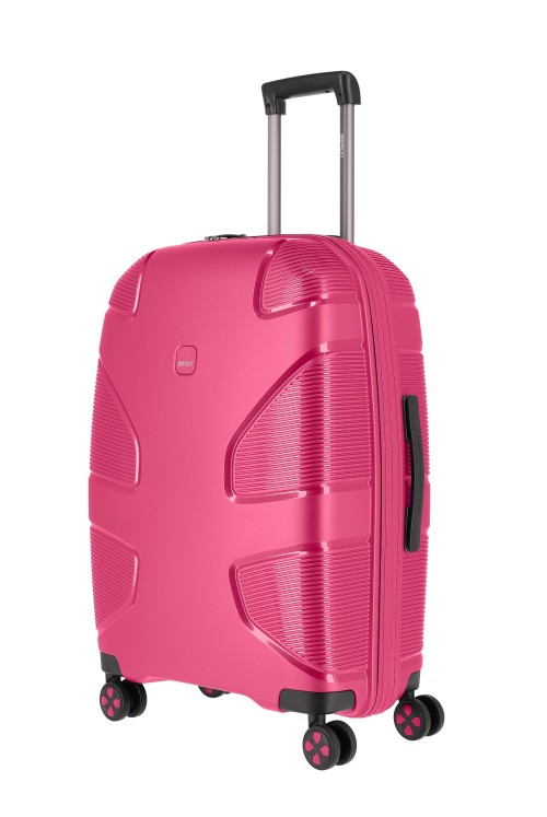 Suitcase Medium Unpacked IP1 67 cm 4 wheels pink