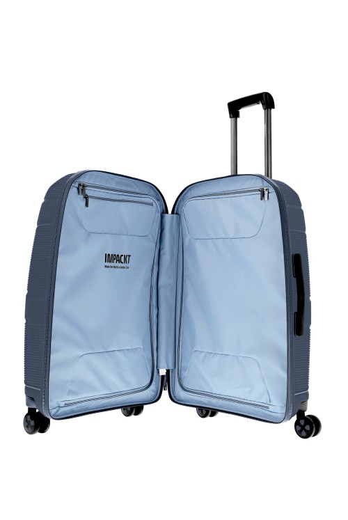 Koffer Medium Impackt IP1 67 cm 4 Rad blau
