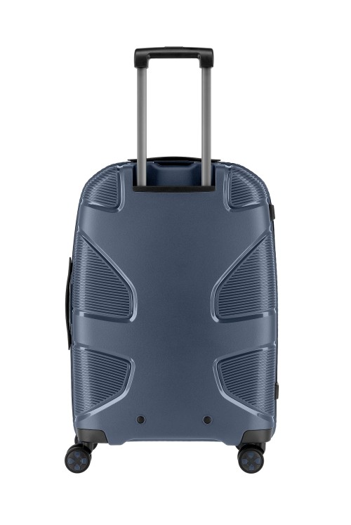 Suitcase Medium Unpacked IP1 67 cm 4 wheels blue