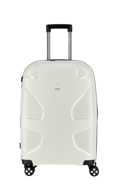 Suitcase Medium Unpacked IP1 67 cm 4 wheels white