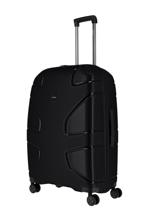 Suitcase Large Unpacked IP1 76 cm 4 wheels black