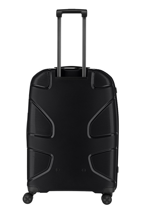 Suitcase Large Unpacked IP1 76 cm 4 wheels black