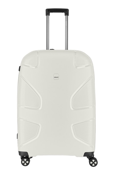 Suitcase Large Unpacked IP1 76 cm 4 wheels white