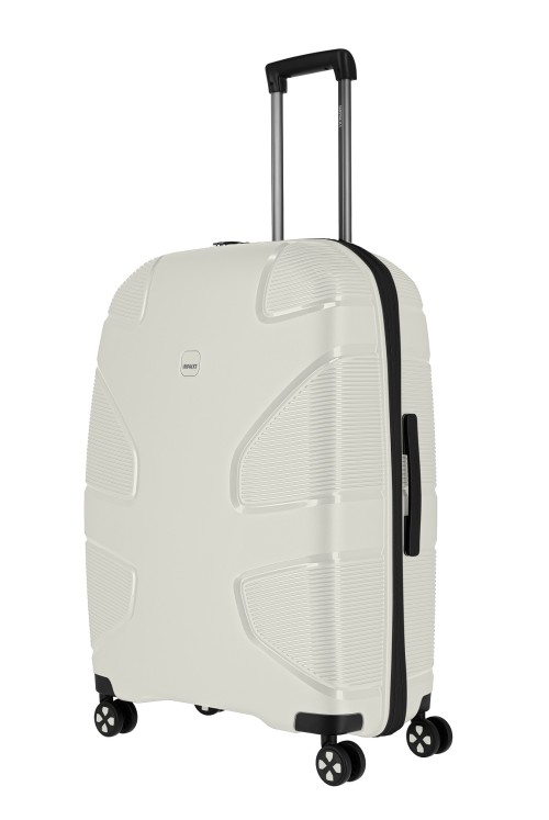 Suitcase Large Unpacked IP1 76 cm 4 wheels white