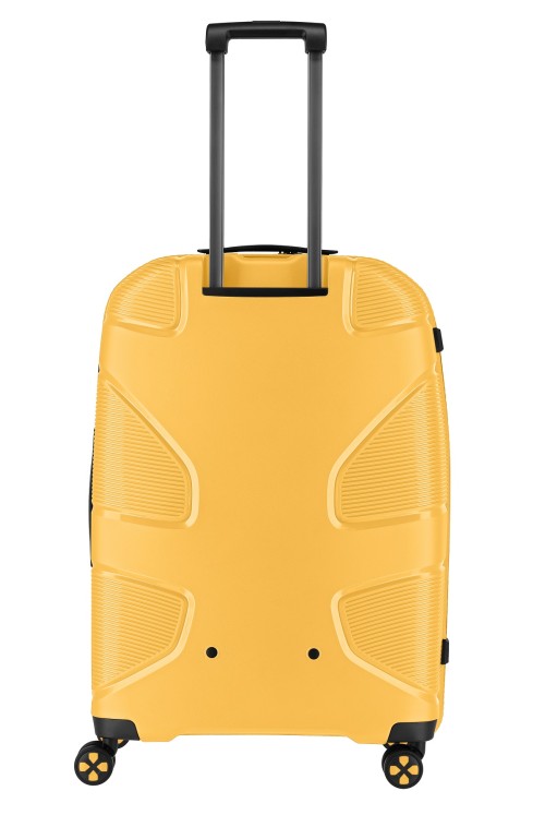 Suitcase Large Unpacked IP1 76 cm 4 wheels yellow