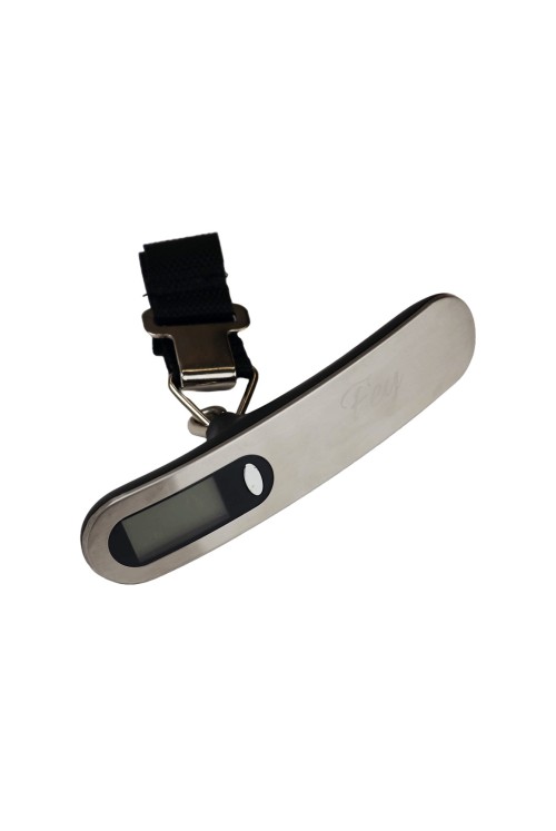 Digital luggage scale made of stainless steel Fey