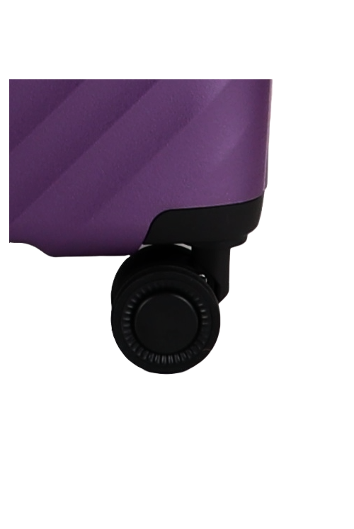 Hand luggage Unlimit Fey 55cm expandable 4 wheels Purple