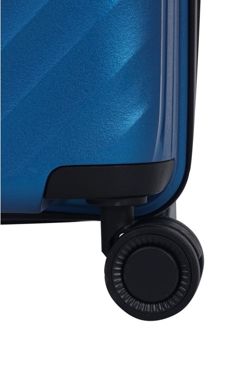 Suitcase Unlimit Fey 65cm expandable 4 wheels Petrol