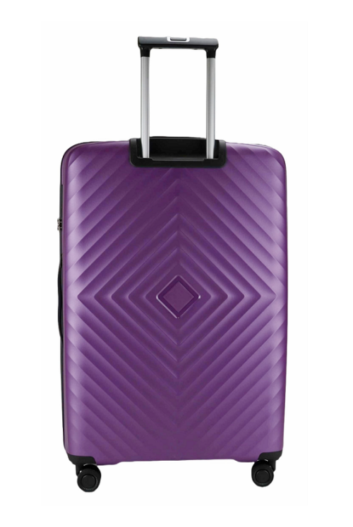 Suitcase Unlimit Fey 75cm expandable 4 wheels Purple