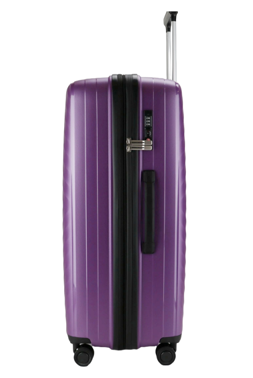 Koffer Unlimit Fey 75cm erweiterbar 4 Rollen Purple