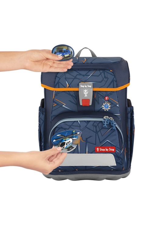 School backpack set Step by Step Cloud Helicopter Sam