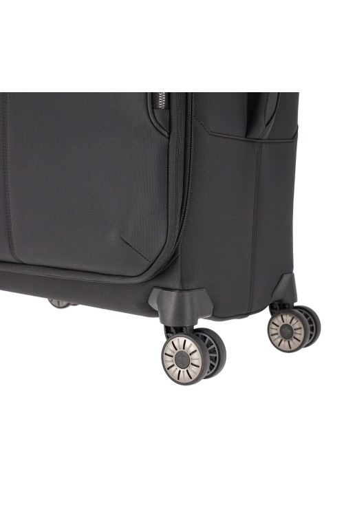 Koffer Travelite Priima Handgepäck 55cm 4 Rad erweiterbar schwarz