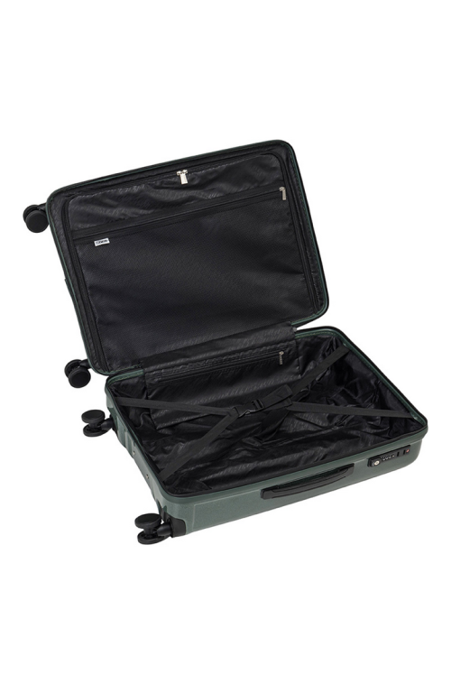 Suitcase hard shell Epic Reflex Evo 66cm 4 wheel EmeraldGREEN