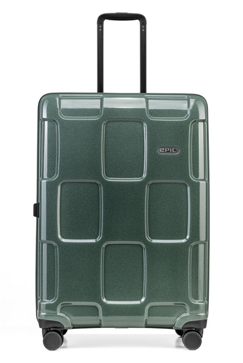 Suitcase hard shell Epic Reflex Evo 75cm 4 wheel EmeraldGREEN