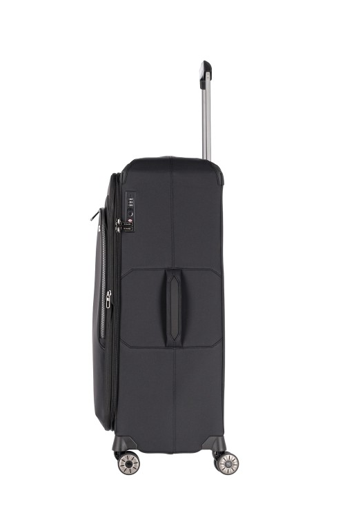 Suitcase Travelite Priima Large 79cm 4 Wheels expandable black