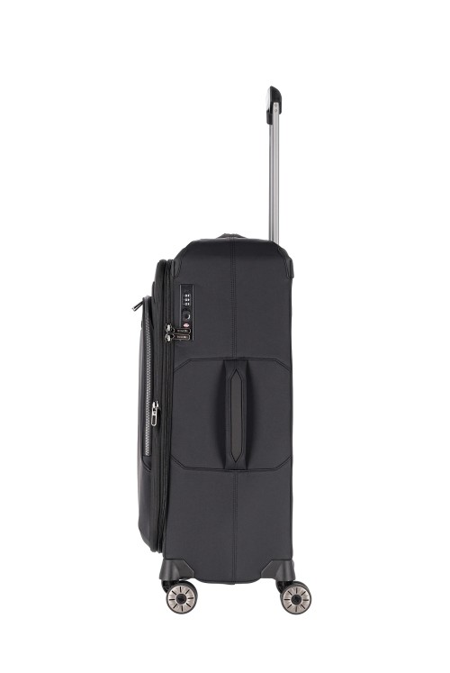 Suitcase Travelite Priima Medium 68cm 4 Wheels expandable black