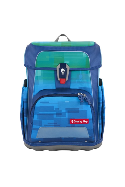 School backpack set Step by Step Cloud Ocean Space Craft Spike